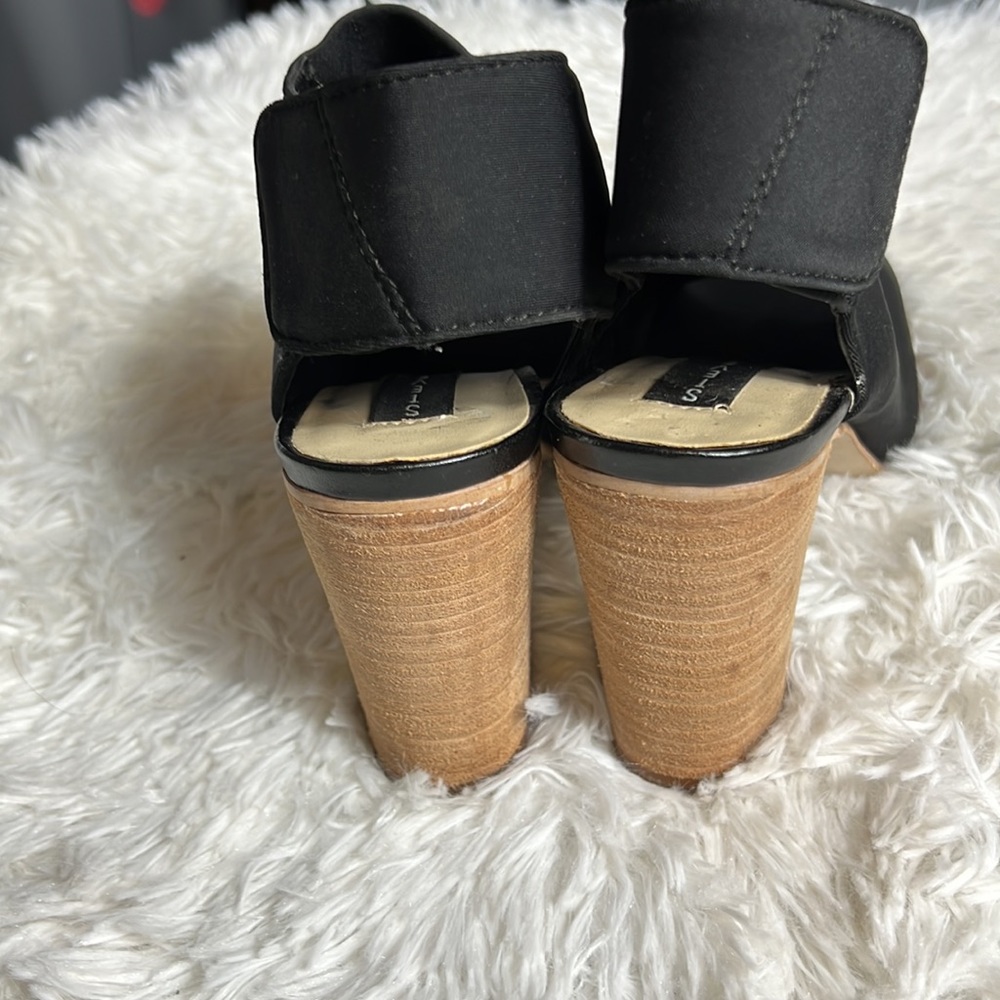 Steven By Steve Madden Sassi Fabric Peep Toe Bloc… - image 3